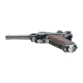 A Luger pistol by Mauser, code "1940 - 42", with holster, Kriegsmarine