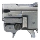A Luger pistol by Mauser, code "41 - byf"