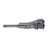 Pistole 08, Mauser, Code "42 - byf" mit SS/Totenkopf und Koffertasche