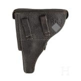Pistole 08, Mauser, Code "42 - byf" mit SS/Totenkopf und Koffertasche