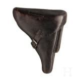Pistole 08, Mauser, Code "42 - byf" mit SS/Totenkopf und Koffertasche