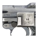 Pistole 08, Mauser, Code "42 - byf", mit Koffertasche