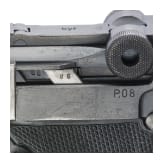 Pistole 08, Mauser, Code "42 - byf", mit Koffertasche