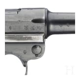 Pistole 08, Mauser, Code "42 - byf", mit Koffertasche