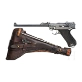 An Artillery Luger Mod. 1935/36 by Mauser, with shoulder stock and holster, Persian contract