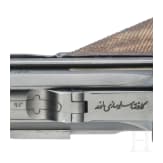 An Artillery Luger Mod. 1935/36 by Mauser, with shoulder stock and holster, Persian contract