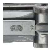 A Luger pistol Mod. 1906 by Mauser, 1935, Portuguese Navy, with holster