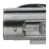 A Luger pistol by Mauser, code "42 - byf" (port. Mod. 942), with holster, Portugal