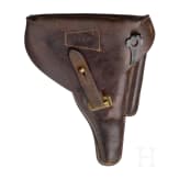A Luger pistol by Mauser, code "42 - byf" (port. Mod. 942), with holster, Portugal