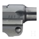 A Luger pistol by Simson & Co