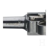 A Luger pistol Mod. 1906 by Vickers Ltd., Commercial, Dutch trial gun in wooden case