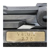 A Luger pistol Mod. 1906 (m/11) by Vickers Ltd., Dutch, East India