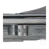 A Luger pistol Mod. 1906 (m/11) by Vickers Ltd., Dutch, East India