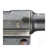 A Luger pistol Mod. 1906 (m/11) by Vickers Ltd., Dutch East India and Indonesia, with holster