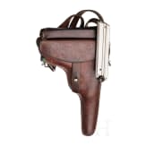 Parabellum Mod. 1906/24, W + F, mit Futteral