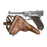 Parabellum Mod. 1906/24, W + F, mit Futteral