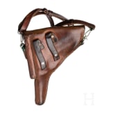 A Luger pistol Mod. 06/29 by W + F, with holster, Swiss ordnance