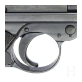 A Luger pistol Mod. 06/29 by W + F, with holster, Swiss ordnance