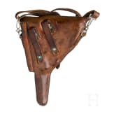 A Luger pistol Mod. 06/29 by W + F, with holster, Swiss ordnance