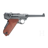 A Luger pistol Mod. 06/29 by W + F, with holster, Swiss ordnance