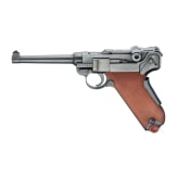 A Luger pistol Mod. 06/29 by W + F, with holster, Swiss ordnance