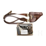 A Walther PPK, "Honor Weapon of the Political Leaders", in box, with party leader holster with shoulder strap