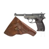 A Walther P 38, Code "ac - 43", with holster