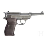A Walther P 38, Code "ac - 43", with holster