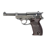 A Walther P 38, Code "ac - 43", with holster