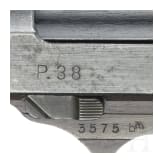 Walther P 38, Code "ac - 45", fnh-Lauf, mit Koffertasche