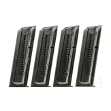 Four magazines for the Colt cal. .22