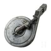 A snail drum magazine, first pattern, for a Luger pistol, by Bing in Nuremberg, with dust cover