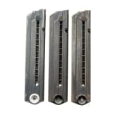 Three Haenel magazines ("fxo") for Luger pistols, Wehrmacht