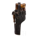 Shoulder stock and leather harness for a Mauser C 96/16
