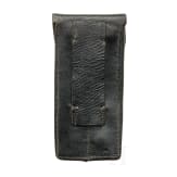 Double magazine pouch for a Luger pistol