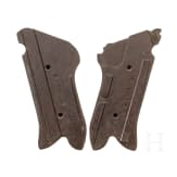 Two grip scales for a Krieghoff Luger