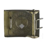 Belt buckle for enlisted men, with belt