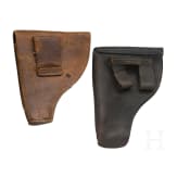 Two holsters for Belgian FN pistols