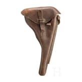 A holster for an Artillery Luger