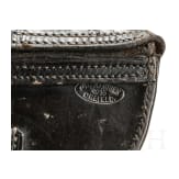 A holster for an Artillery Luger