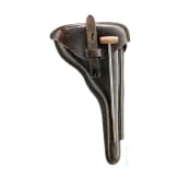 A holster for an Artillery Luger
