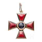 St.-Wladimir-Orden - Kreuz 4. Klasse, Russland, um 1910