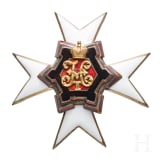 Absolventen-Abzeichen der Nikolaevsky-Ingenieursschule in St. Petersburg, um 1910