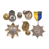 Orden des Edlen Buchara - silberner und vergoldeter Ordensstern, Russland, um 1900