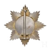 Orden des Edlen Buchara - silberner und vergoldeter Ordensstern, Russland, um 1900