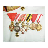 Waffenrock und Orden von Generalmajor Stefan Meangya (1855 - 1922), datiert 1905