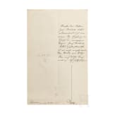 Kaiser Franz Joseph I. von &Ouml;sterreich - eigenh&auml;ndige Antwort mit Paraphe, datiert "Sch&ouml;nbrunn, am 14. Mai 1913"