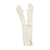 Kaiserin Elisabeth von &Ouml;sterreich - ein Paar wei&szlig;e Lederhandschuhe, vor 1889