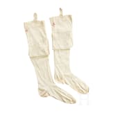Kaiserin Elisabeth von &Ouml;sterreich - ein Paar wei&szlig;e Lederhandschuhe, vor 1889