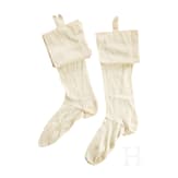 Kaiserin Elisabeth von &Ouml;sterreich - ein Paar wei&szlig;e Lederhandschuhe, vor 1889